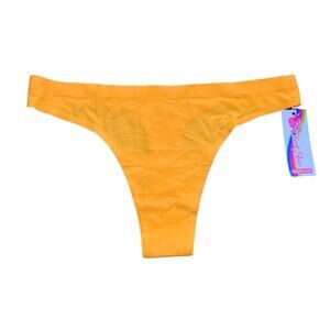 Cheek Boss Thong Size Small yellow